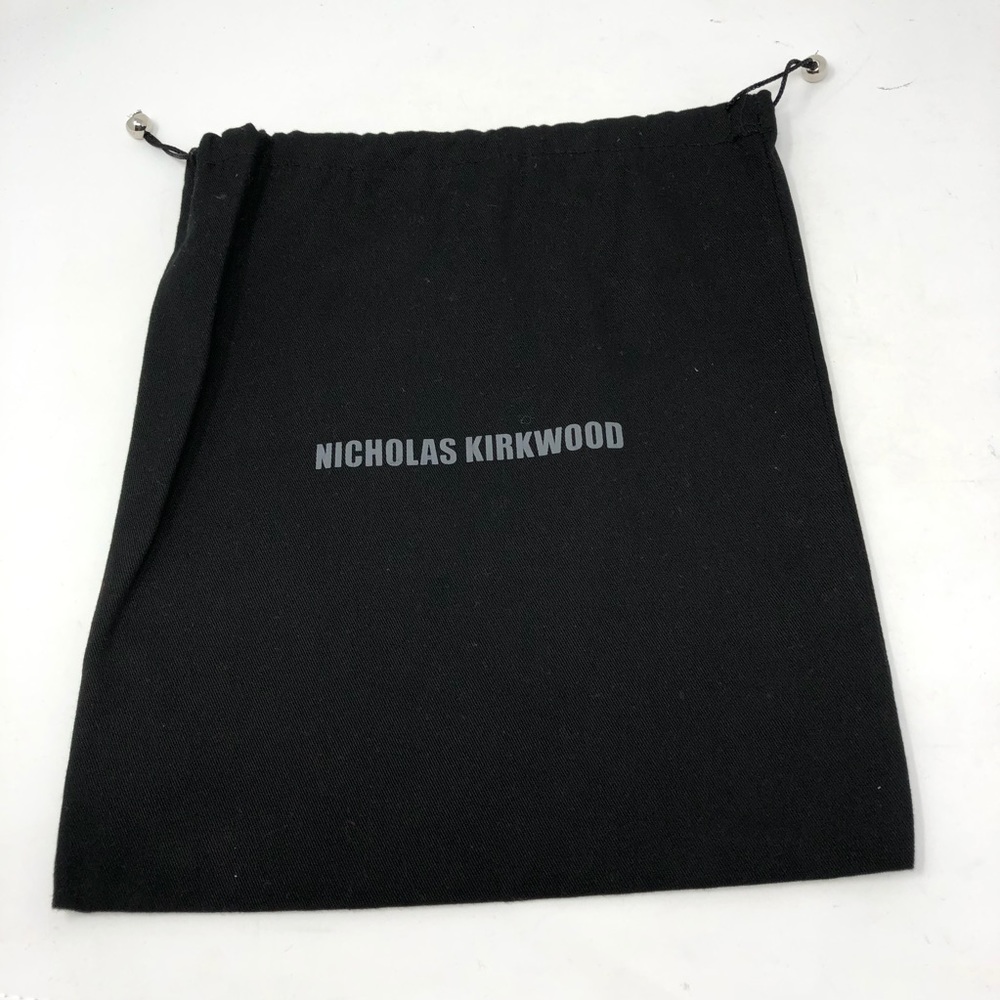 Nicholas Kirkwood Casati Black Mule Sandals - Picture 7 of 7